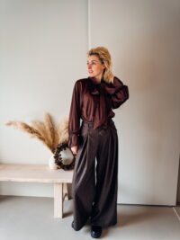 Hlače FIOLA